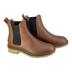 Everlane The Italian Leather Chelsea Boot Tobacco Brown Womens Size 5
